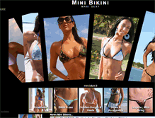 Tablet Screenshot of mini-bikini.fr
